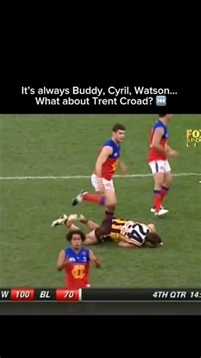 "Trent Croad was in the clouds!" 🤯 #afl #footy