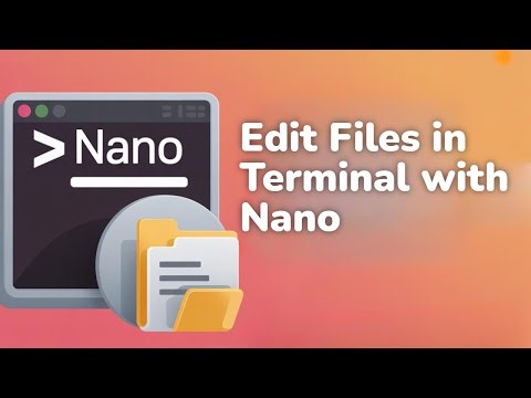 How to Edit Files in a Terminal With Nano? [GUIDE]