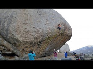 Bishop Bouldering: Evilution Direct (V11)