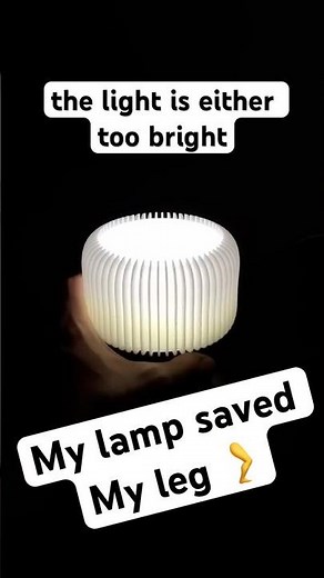 My lamp saved my leg #3dprinting #bambulab #productdesign