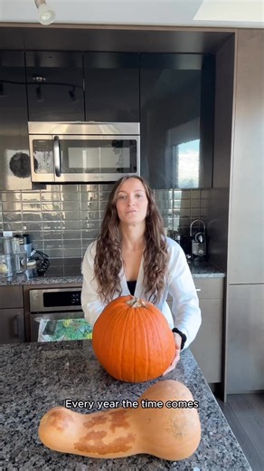 What happens when you find a giant pumpkin and a 15lb butternut squash on halloween? | Jessie JJ