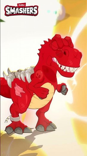 Aliens, Anime, and Dinos! | Smashers | Dinosaur Cartoons For Kids