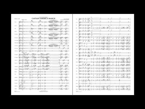 Captain America March by Alan Silvestri/arr. Michael Brown