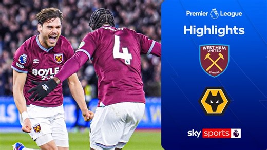 West Ham 4-0 Wolves | Premier League highlights