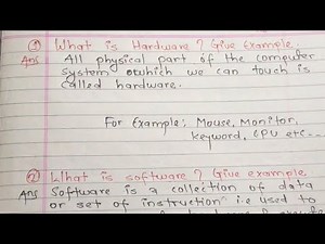 What is Hardware and Software in Nepali 🇳🇵? Hardware and Software