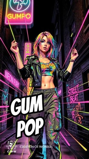 GUM POP 50 - Epic Street Dancer Raver Pop!