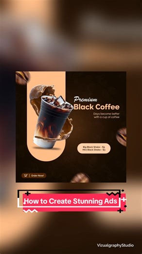 How to Create Unique Stunning Ad Design I QUICK Tips #coffe #coffee #cafe #café #coffeepost #tea #posterdesign #post #socialmediapost #photoshop #poster #photoshopwork #viral #graphicdesign #creativeads #creativeadvertisement #creative #adobe #graphicdesigner #advertisingdesign #fiverr #canva #behance #upwork #freelancer #graphicdesign #marketing #marketingtips #usabUSiness #creativeads