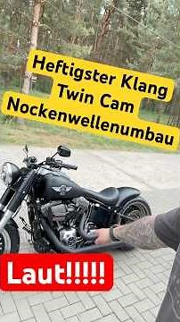 Amazing Twin Cam sound after the camshaft conversion. #harleydavidson #harley #workshop #motorcycle