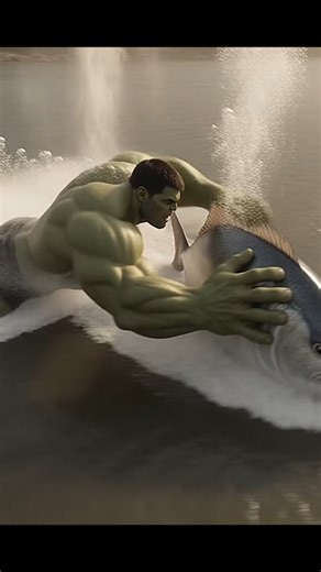 Hulk Mummy 😱 ke liye machli laya 🐟🦈😱 #shorts #foryou #viralvideo #hulkstory #hulkbadmash