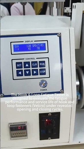 Hook & Loop Fatigue Tester | Velcro Durability Testing Machine