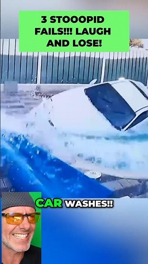 Fastest CAR wash gone WRONG 🚗💦 LAUGH AND LOSE 🤣 Compilation #funny #fails #shorts