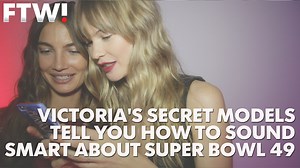 Victoria’s Secret models give their Super Bowl keys