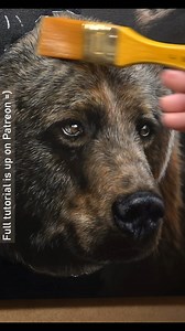 14K views · 1K reactions | Painting this Brown Bear relied on lots of...