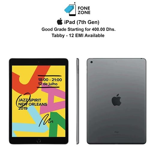 iPad 7th Generation Just 400 AED