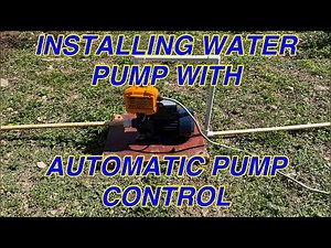How to Install Water Pump with Automatic Pump Control