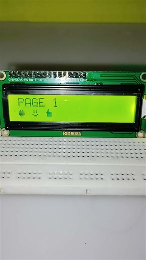 🔥#lcd #text &#emoji #animation#arduino#arduinoprojects#lcddisplay#ultrasonicsensor#viral