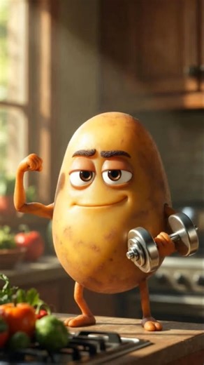 Potato Power 🥔 | Potato for Weight Gain | Healthy Energy Food