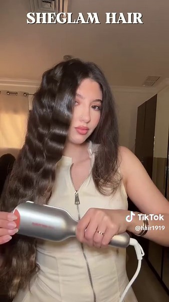 Y-Mermaid hair in under 10 minutes! #SHEGLAM #SHEGLAMHAIR #SHEGLAMItCurl #SHEGLAMBeachBabe #SHEGLAMPartnerWaflera #sheglamltcurl #sheglambeachbabe