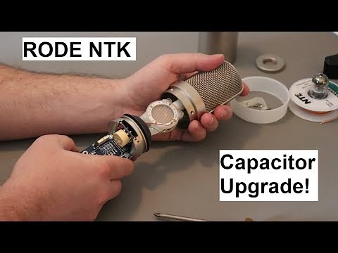 Capacitor Replacement - Rode NTK Microphone and Power Supply