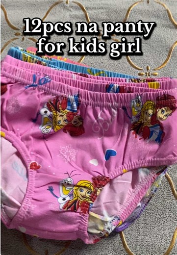 12-Piece Panty Set for Girls: Comfort and Style