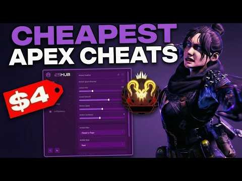 Soo I Tried the Cheapest Apex Legend Cheats I Could Find.... (Insane Results)