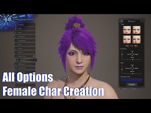 Monster Hunter World - Female Character Creation