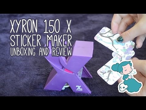 Xyron 150 X Sticker Maker Unboxing and Review