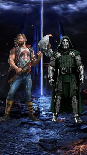 Marvel and DC random vs random chain fight #marvel #dc #mcu #doomsday