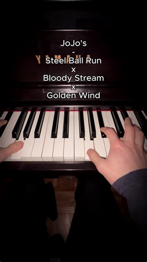 Ultimate JoJo Piano Mashup — SBR to Golden Wind