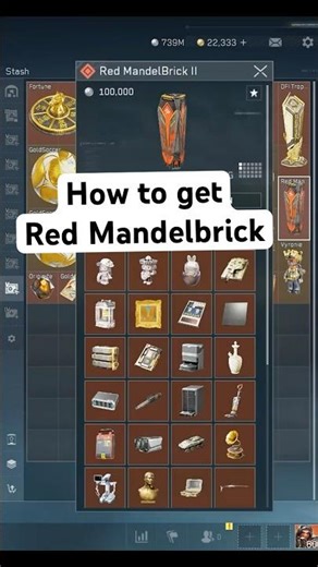 How to get Red Mandelbrick #deltaforcegame #deltaforce #gaming #dfupdatesyt