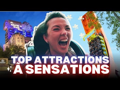 TOP des Attractions à SENSATIONS de Disneyland Paris : Adrénaline Garantie ! 😱🎢