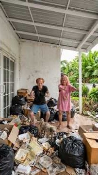 From Dancing in a Trash Filled Patio to Luxury Outdoor Oasis! #renovation #transformation
