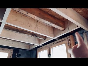 Renovation: joists and bridging.