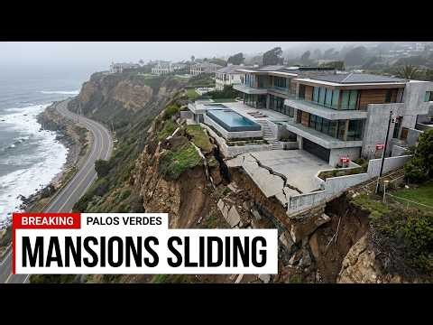 Palos Verdes' $20M Cliff Mansions Are Sliding Into the Pacific — And the City Cut Their Power