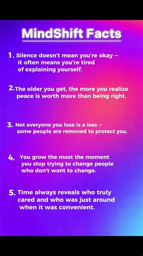 5 MindShift Facts You Needed to Hear Today