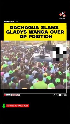 GACHAGUA SLAMS GLADYS WANGA OVER DP POSITION #ktnkenya #kenyanews #gachagua #oburuodinga