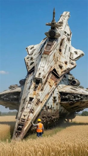 No One Dared to Enter This Forgotten Spaceship… Until Now #renovation #shorts #ytshorts