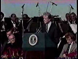 Jimmy Carter & Ted Kennedy at JFK Library