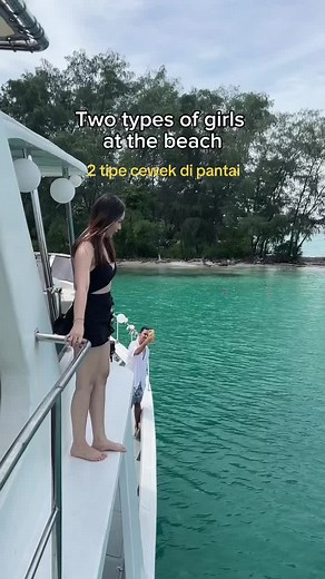 Perbandingan Sarah Gibson dan Sarah Keihl di Pantai