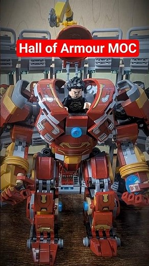 LEGO Iron Man Hall of Armour MOC – Ultimate Suit Display 🦾