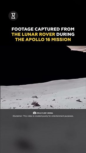 Moon Landing POV: Driving the Apollo 16 Rover #trendingshorts #space #nasa #rover