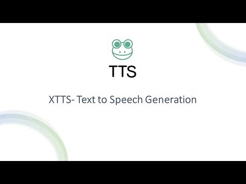 XTTS: Text to speech free