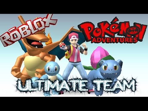 ROBLOX - Pokemon Adventures - My new team + Pokemon Battle