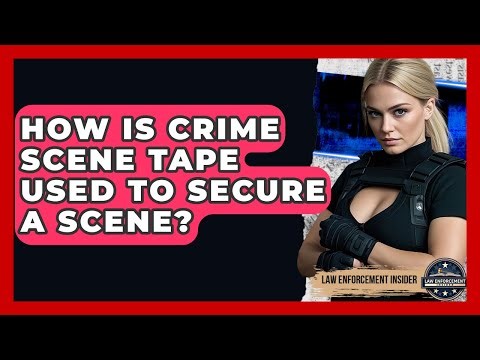 How Is Crime Scene Tape Used To Secure A Scene? - Law Enforcement Insider