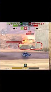 BZ-75 in Burning games #worldoftanksblitz #gameplay #wotblitz #fyp