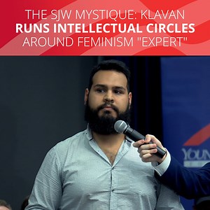 Well, that backfired 😂 Male feminist asks Andrew Klavan what feminist philosophers he's read, and he instantly regrets it! | Young America's Foundation