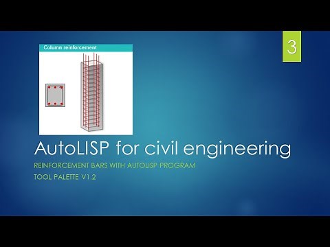Column Reinforcement Design Made Easy with Lisp for AutoCAD