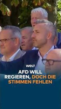 Die AfD will in Sachsen-Anhalt den Ministerpräsidenten stellen – doch dafür fehlen ihr drei Stimmen
