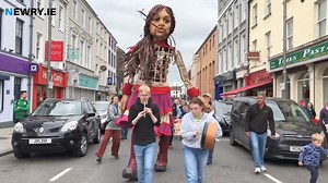 22K views · 155 reactions | Little Amal journeys through Newry | Newry.ie | Facebook