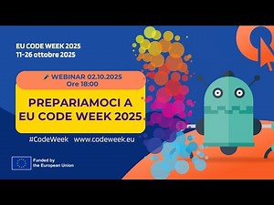 CodeWeek Italia 2025 - novità 2025 e modalità di partecipazione